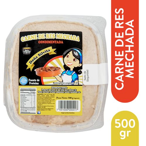 Carne Doña Silvita Res Mechada Condimentada - 500gr