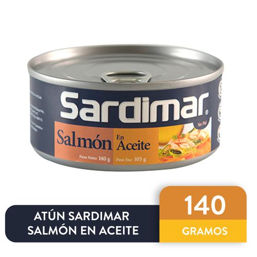 Atún Sardimar Salmón Filete Aceite -140gr