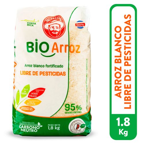 Arroz Bio Tio Pelon 95% Grano Entero -1800 gr