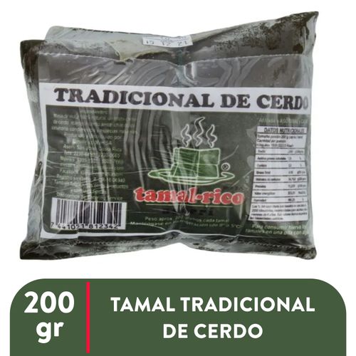 Tamal Tamal-Rico tradicional cerdo -450 g