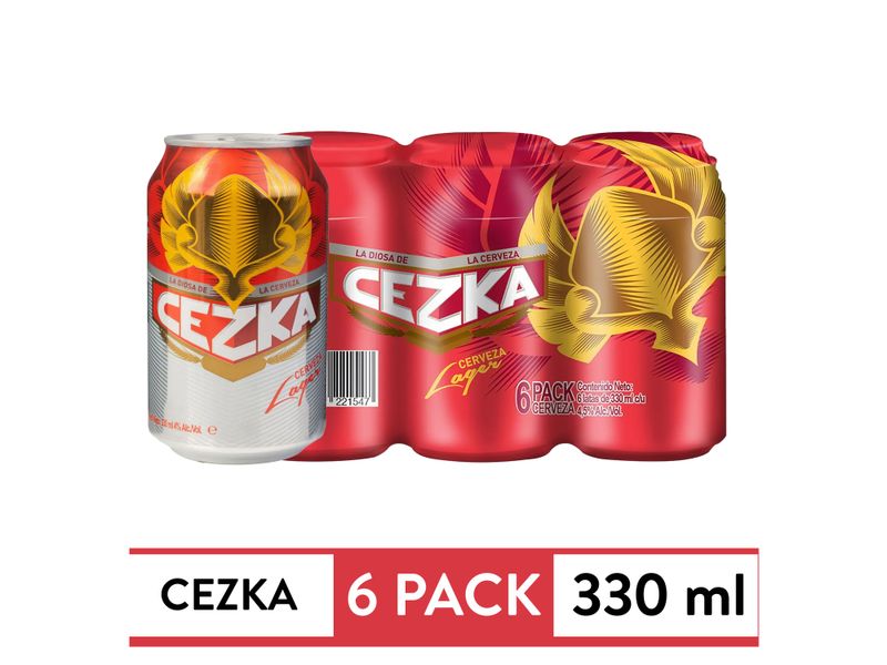 6-Pack-Cerveza-Cezka-Lager-4-0-Alcohol-330ml-1-33455