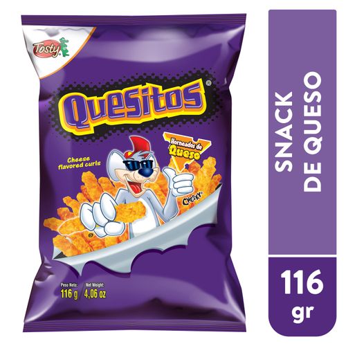 Snack Tosty Horn Con Queso Quesito - 116gr