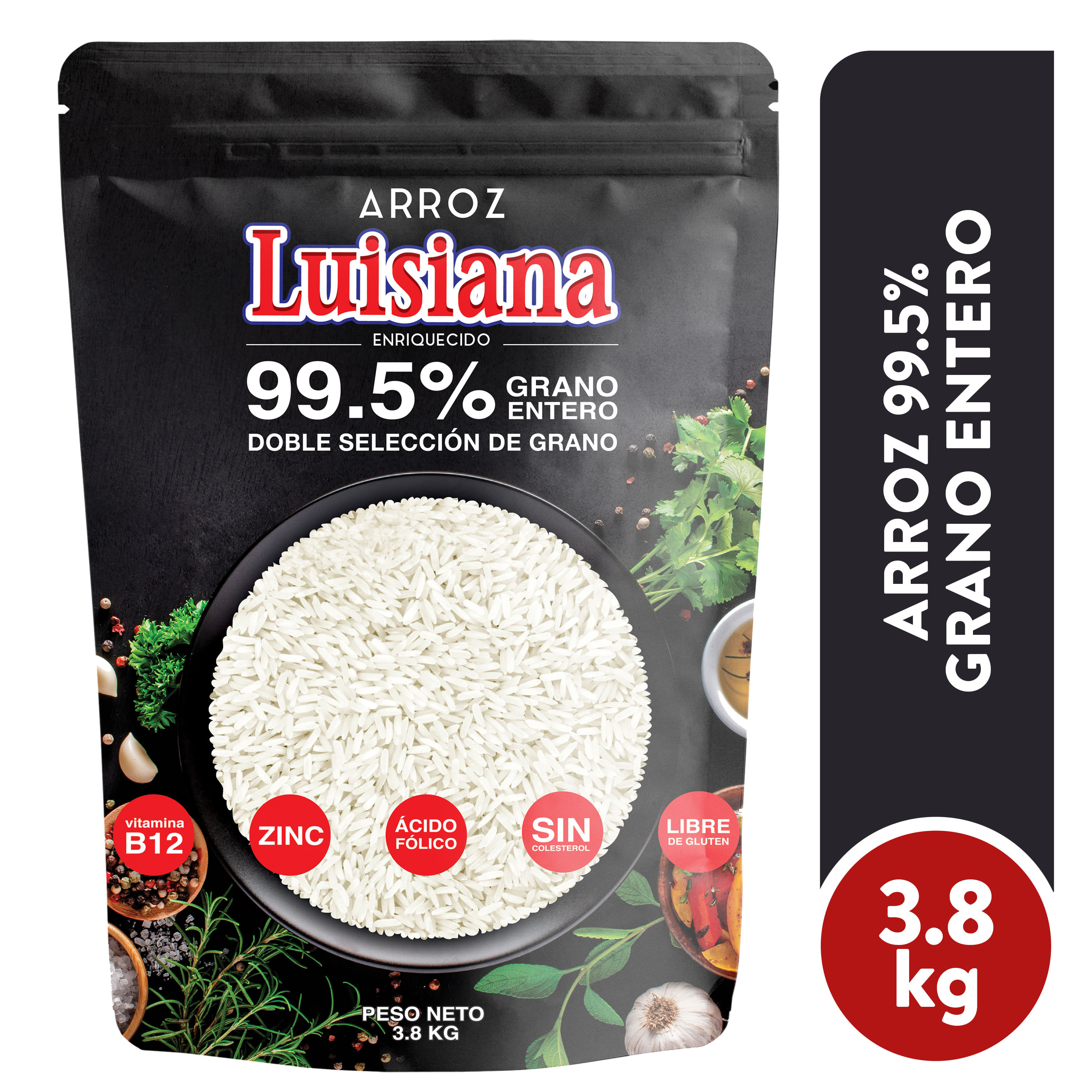 Comprar Arroz Integral Indiana 99% Grano Entero -1000gr