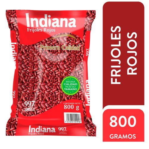 Frijol Rojo Indiana Bolsa -800gr