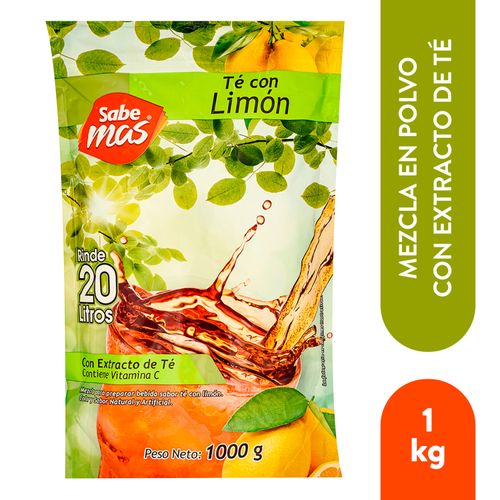 Mezcla Para Bebida Sabemas Sabor Limón - 1000g