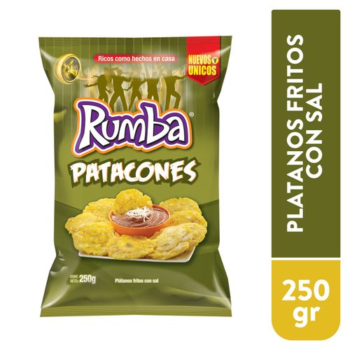 Patacones Rumba con sal - 250 g