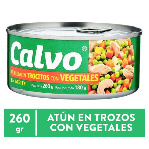 Atún Calvo con vegetales - 260 g