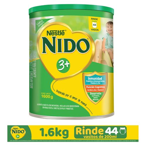 NIDO® 3+ Desarrollo® Lata 1.6kg