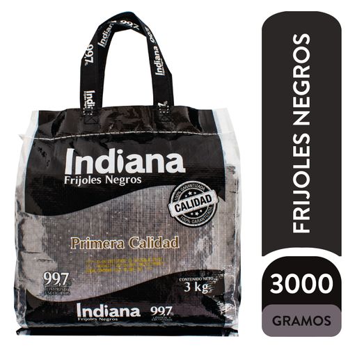 Frijoles Negros Indiana - 3000 g