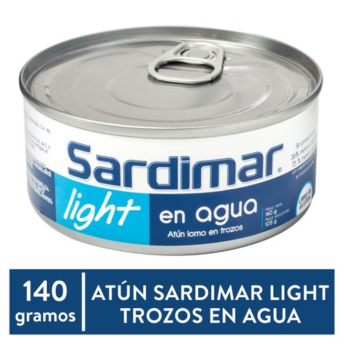 Atún Sardimar Light Trozos En Agua - 105 g
