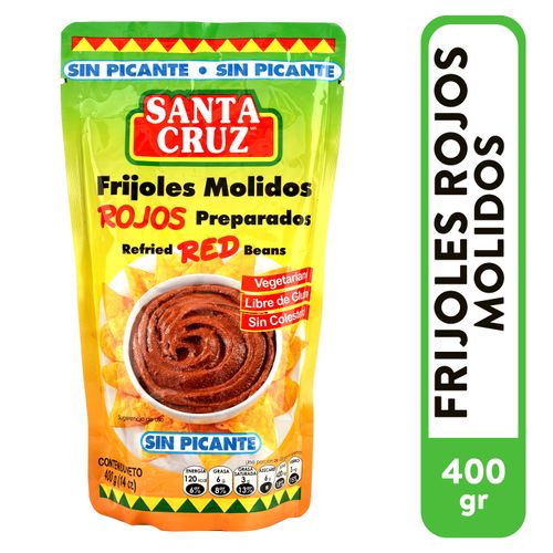 Frijol Santa Cruz molido rojo sin picante - 400 g