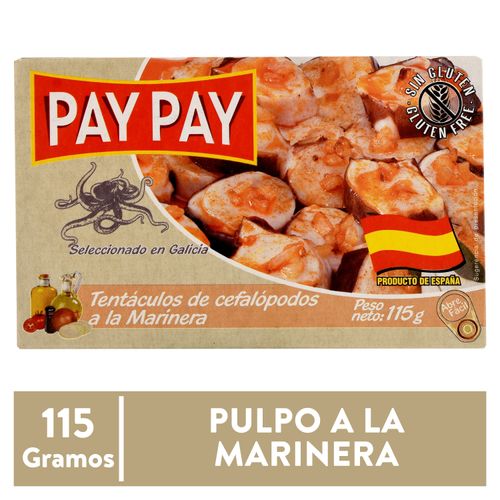 Pulpo Pay Pay a la marinera - 115 g