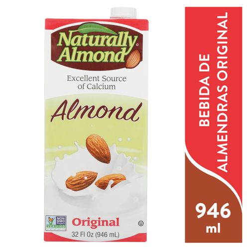 Bebida Naturally De Almendra Original -946 ml