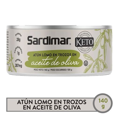 Atún Sardimar Aceite Oliva Keto -140gr