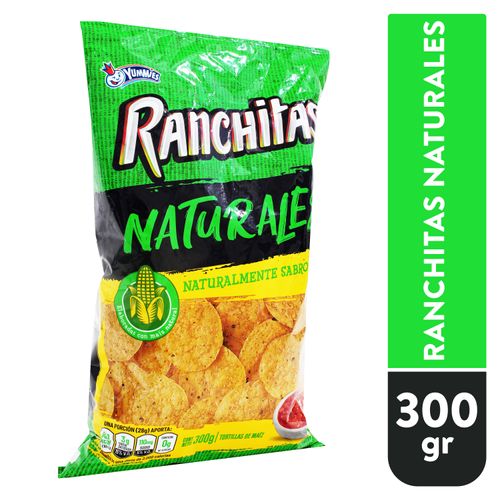 Boquitas Yummies ranchitas natural - 300 g