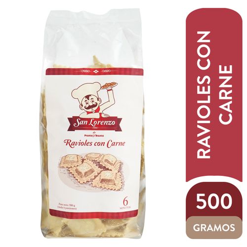 Ravioles San Lorenzo con carne 500 g