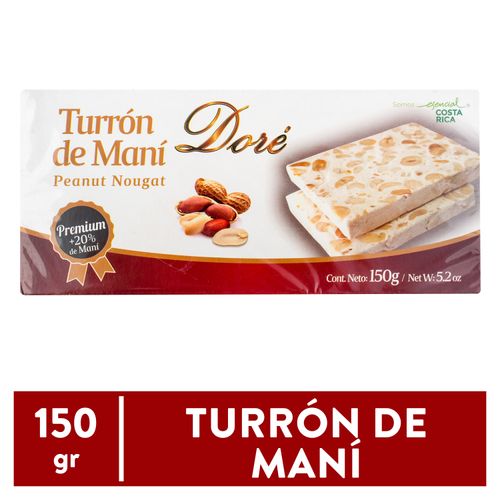 Turrón Dore Maní Premium -150 g