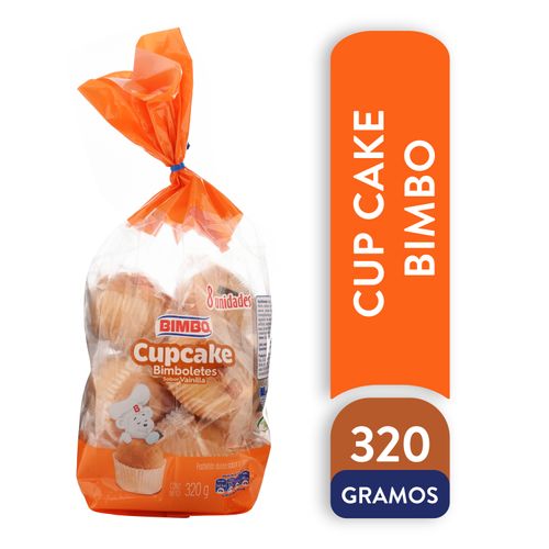Cupcake Bimbo sabor vainilla 8 Uds - 320 g