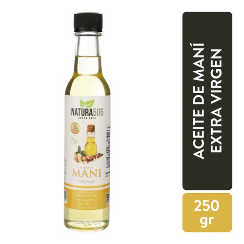 Aceite Natura506 Extra Virgen Maní -250ml