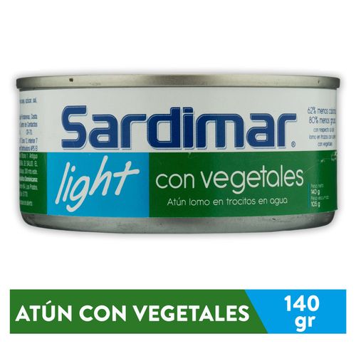 Atún Sardimar con vegetales light - 140 g