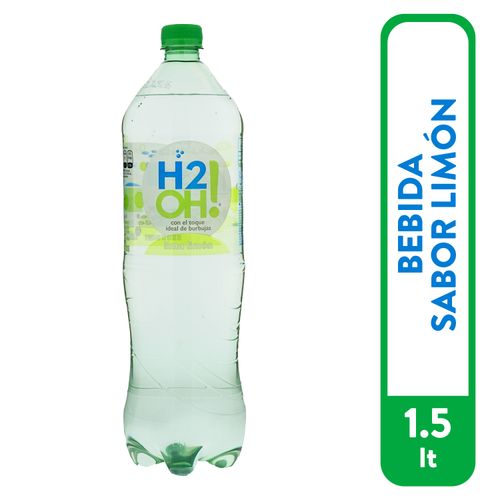 Agua Gasificada H2OH Lima Limón -1500ml