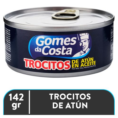 Atún Gomes Da Costa trocitos en aceite - 142 g