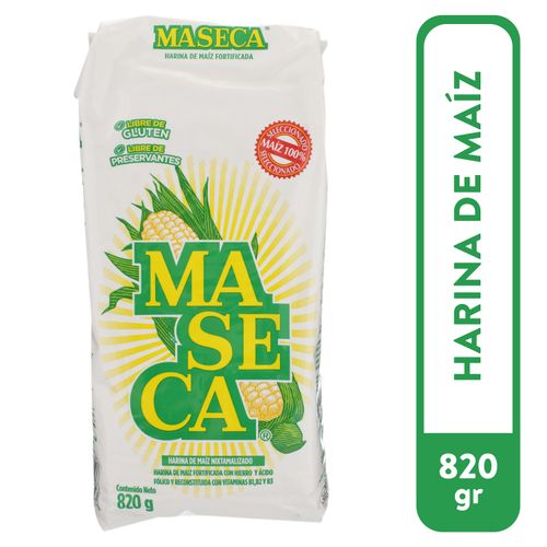 Harina me maíz Maseca regular - 820 g