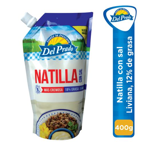 Natilla Del Prado Con Sal 18% Grasa Doy Dack - 400 g