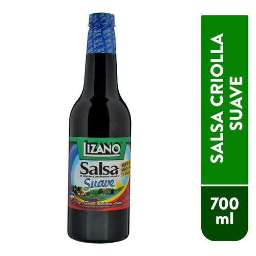 Salsa Criolla Lizano Suave Botella - 700ml