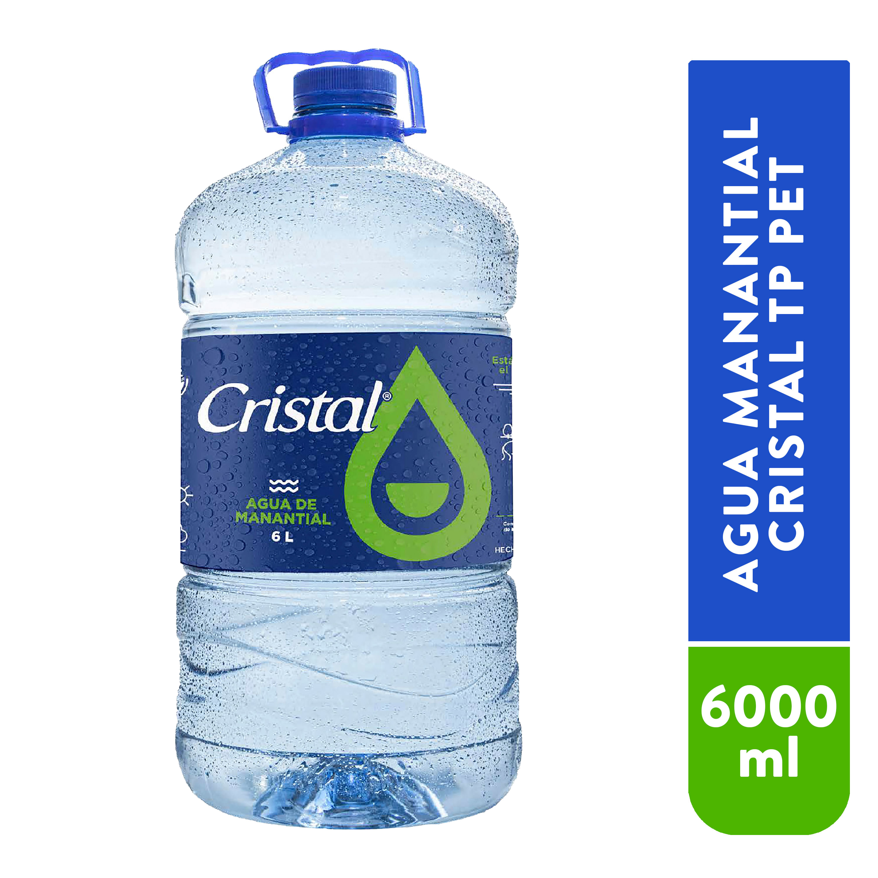 Agua Natural Cristal 500 ml
