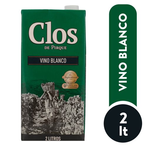 Vino Clos De Pirque Blanco Tetra - 2000Ml