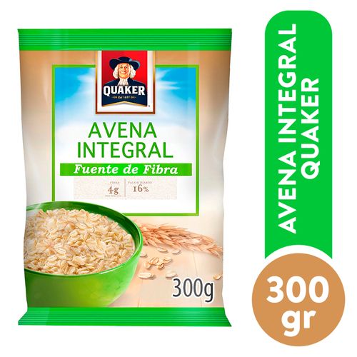 Avena Quaker Integral -300gr