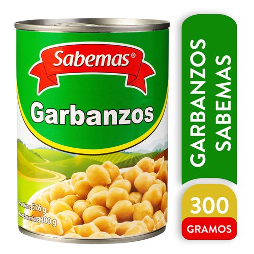 Garbanzo Sabemas enlatados - 300 g