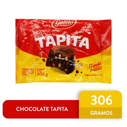 Chocolate Gallito Tapita Bolsa - 306gr