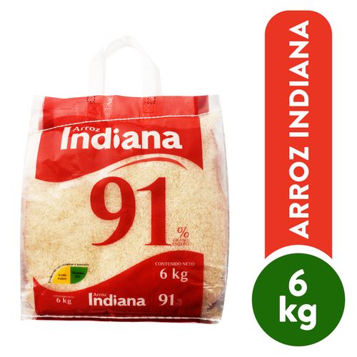 Arroz Indiana 91% Grano Entero -6000gr