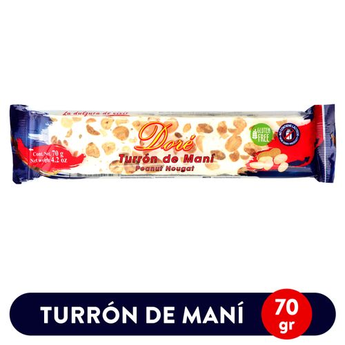 Turrón Dore Gond Maní -70gr