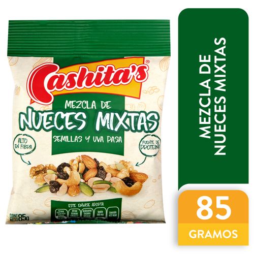 Cashitas Mezclas De Nueces Mixtas -85gr