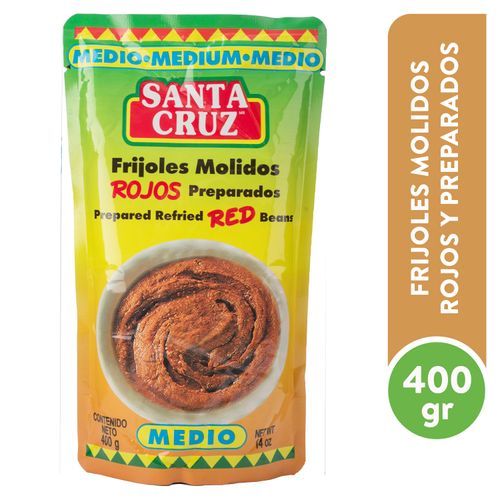 Frijol Santa Cruz molido rojo picante medio - 400 g