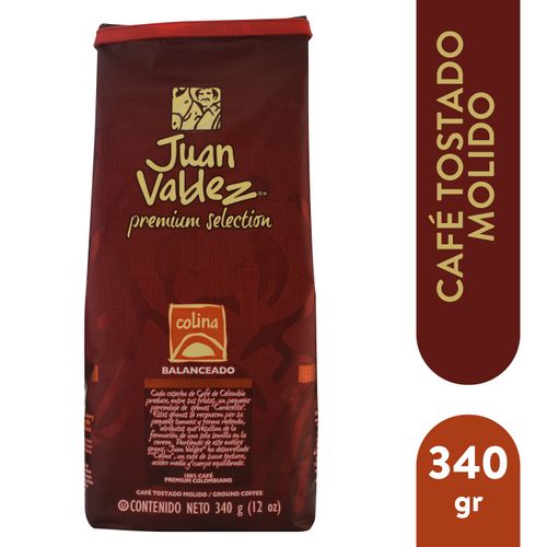 Café Juan Valdez colina molido - 250 g