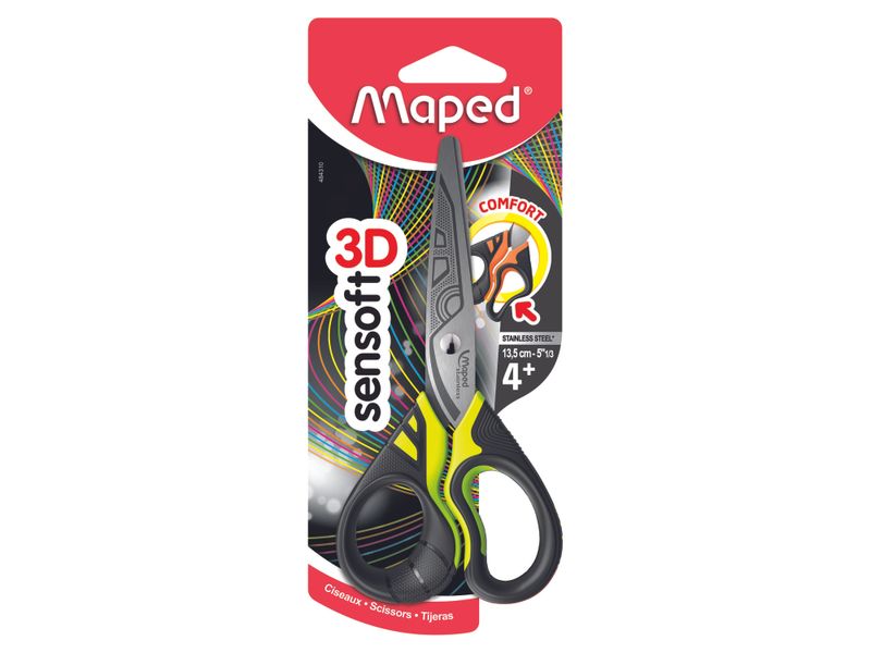 Tijera-Maped-Sensoft-Fluo-13-Centrimetros-Blister-1-Unidad-3-72324