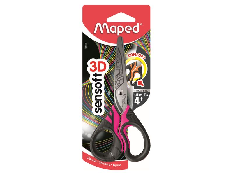 Tijera-Maped-Sensoft-Fluo-13-Centrimetros-Blister-1-Unidad-5-72324