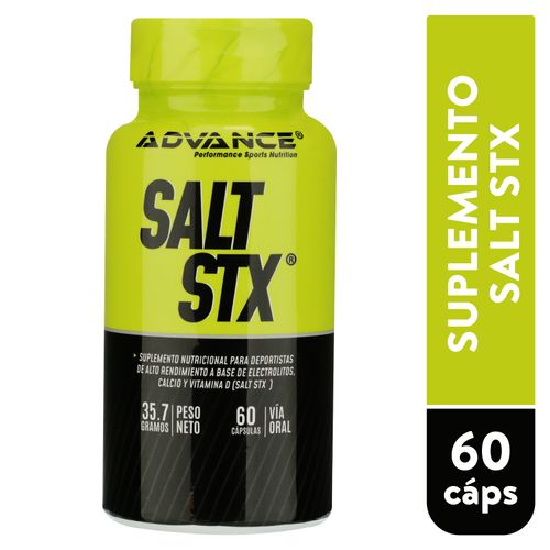 Reposición de electrolitos Advance Salt Stx - 60 Cápsulas