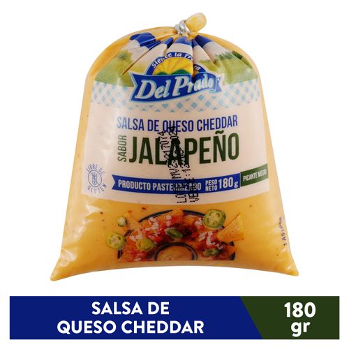 Salsa De Queso Del Prado Jalapeño -180 gr