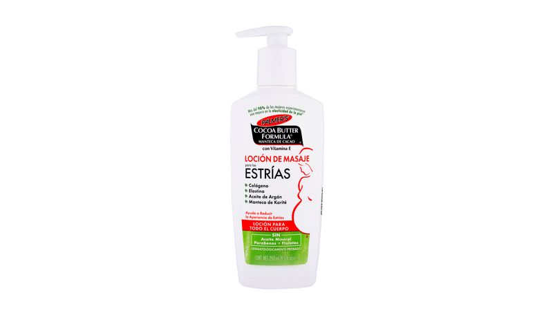 Loción de masaje Palmer's Cocoa Butter Formula para estrías 250 ml