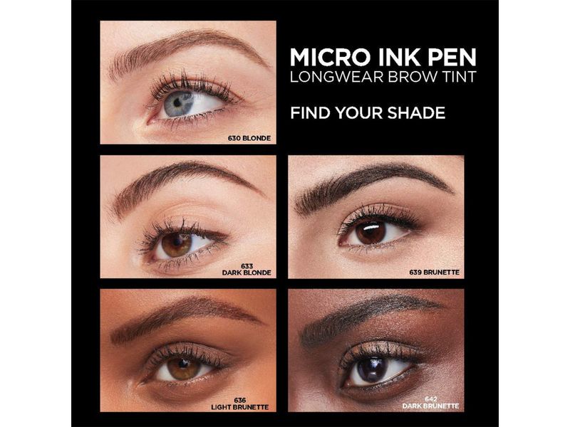 L-piz-De-Tinta-Para-Cejas-L-Or-al-Paris-Micro-Ink-Pen-Semipermanente-Light-Brunette-1-0gr-3-79691