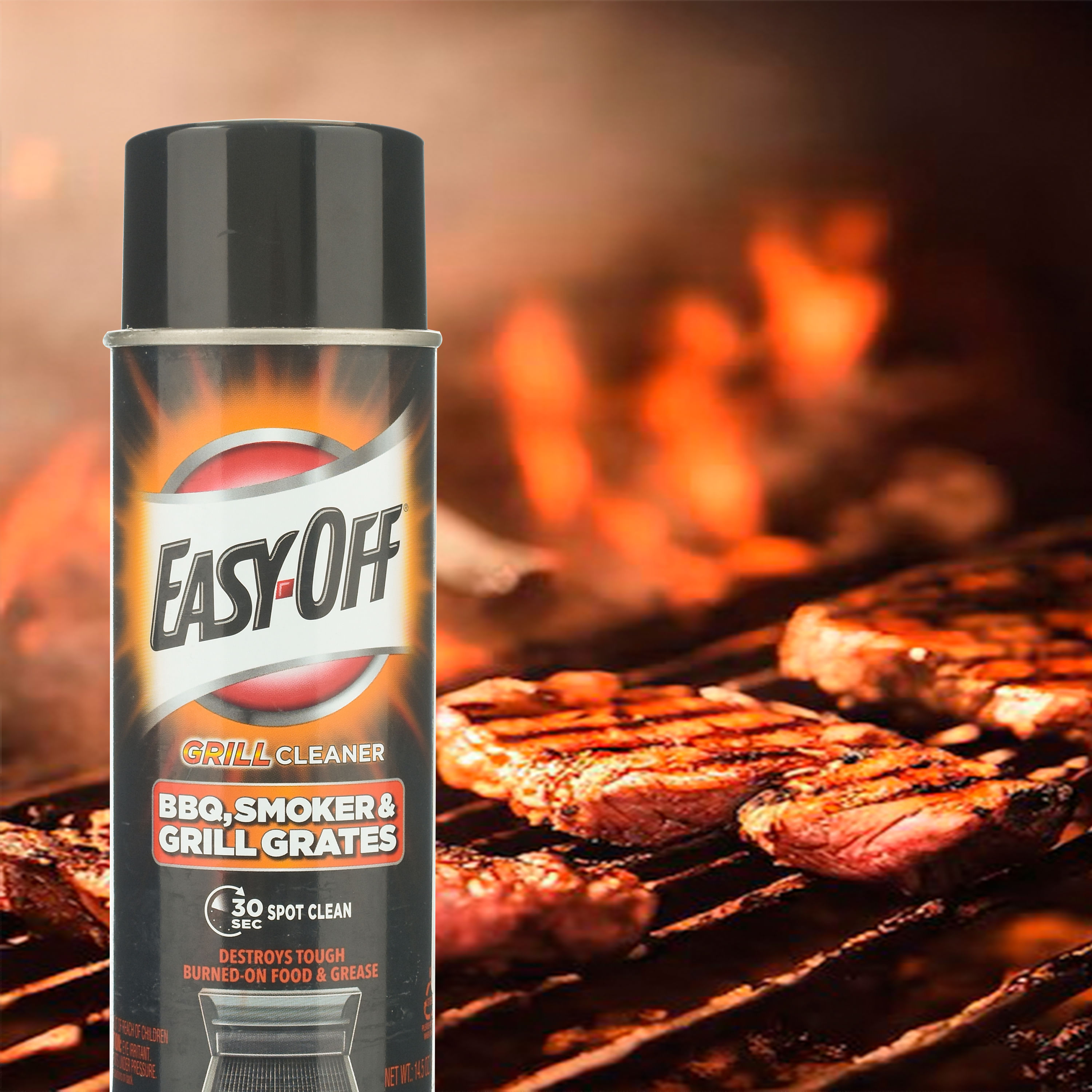 Easy off shop bbq grill cleaner