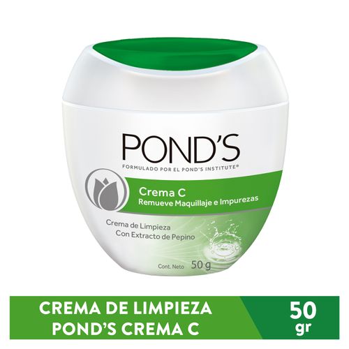 Crema Facial Pond's Pepino Remueve Maquillaje E impuresas -50gr