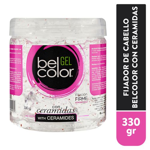 Gel fijador Belcolor con ceramidas fijacion firme - 330 g