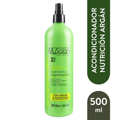 Acondicionador My Salon con queratina y argán - 500 ml