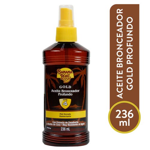 Bronceador Banana Boat Dark Tan Aceite - 236ml